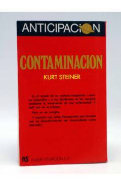 Contracubierta de FLEUVE NOIR ANTICIPACIÓN 10. CONTAMINACIÓN (Kurt Steiner) Nueva Situación 1980