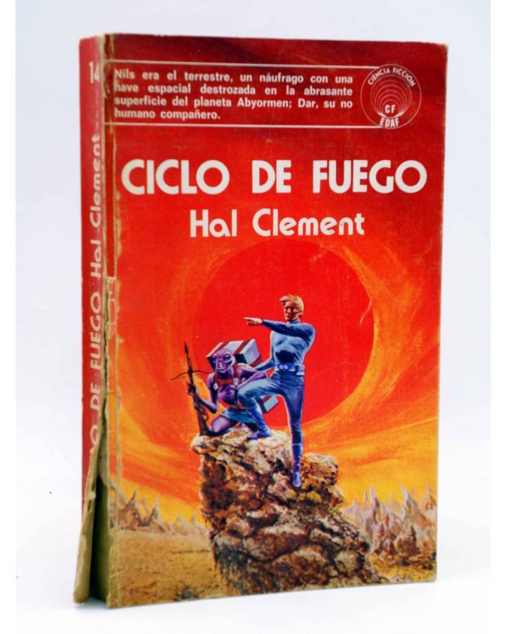 Cubierta de CIENCIA FICCIÓN 14. CICLO DE FUEGO (Hal Clement) Edaf 1977