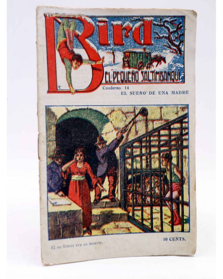 Cubierta de BIRD EL PEQUEÑO SALTIMBANQUI 14. El sueño de una madre (Eleme) Librería Granada Circa 1920