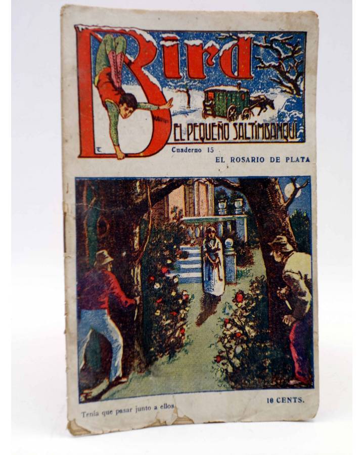 Cubierta de BIRD EL PEQUEÑO SALTIMBANQUI 15. El Rosario de Plata (Eleme) Librería Granada Circa 1920