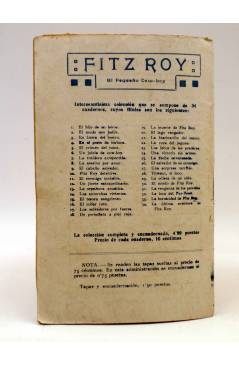 Contracubierta de BIRD EL PEQUEÑO SALTIMBANQUI 16. La envenenadora (Eleme) Librería Granada Circa 1920