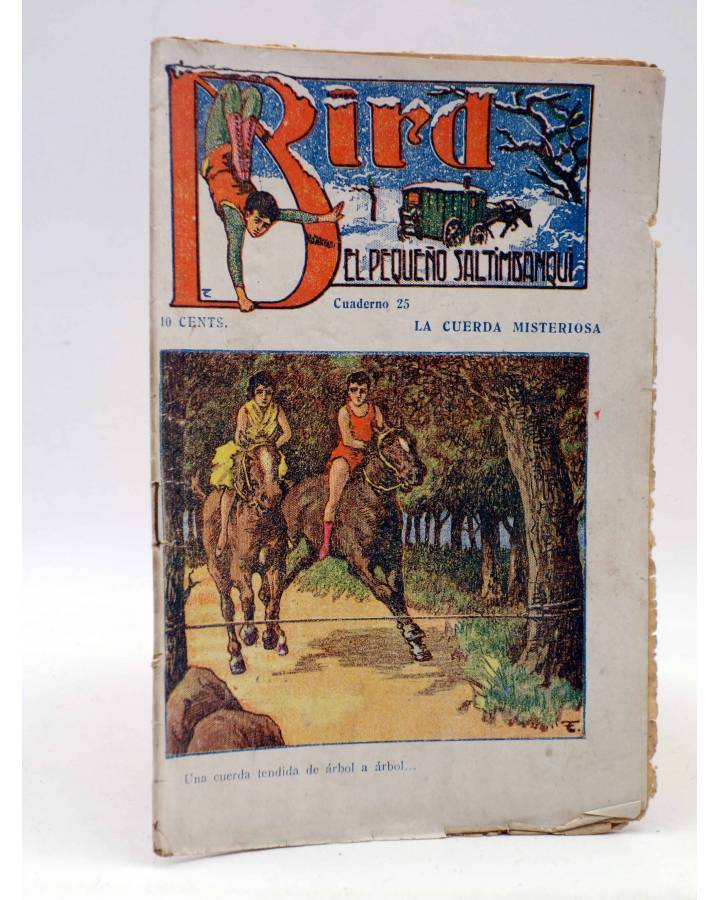 Cubierta de BIRD EL PEQUEÑO SALTIMBANQUI 25. La cuerda misteriosa (Eleme) Librería Granada Circa 1920