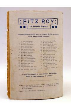Contracubierta de BIRD EL PEQUEÑO SALTIMBANQUI 25. La cuerda misteriosa (Eleme) Librería Granada Circa 1920