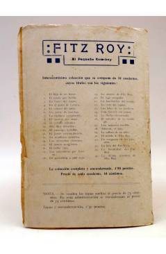 Contracubierta de BIRD EL PEQUEÑO SALTIMBANQUI 30. Un salto maravilloso (Eleme) Librería Granada Circa 1920