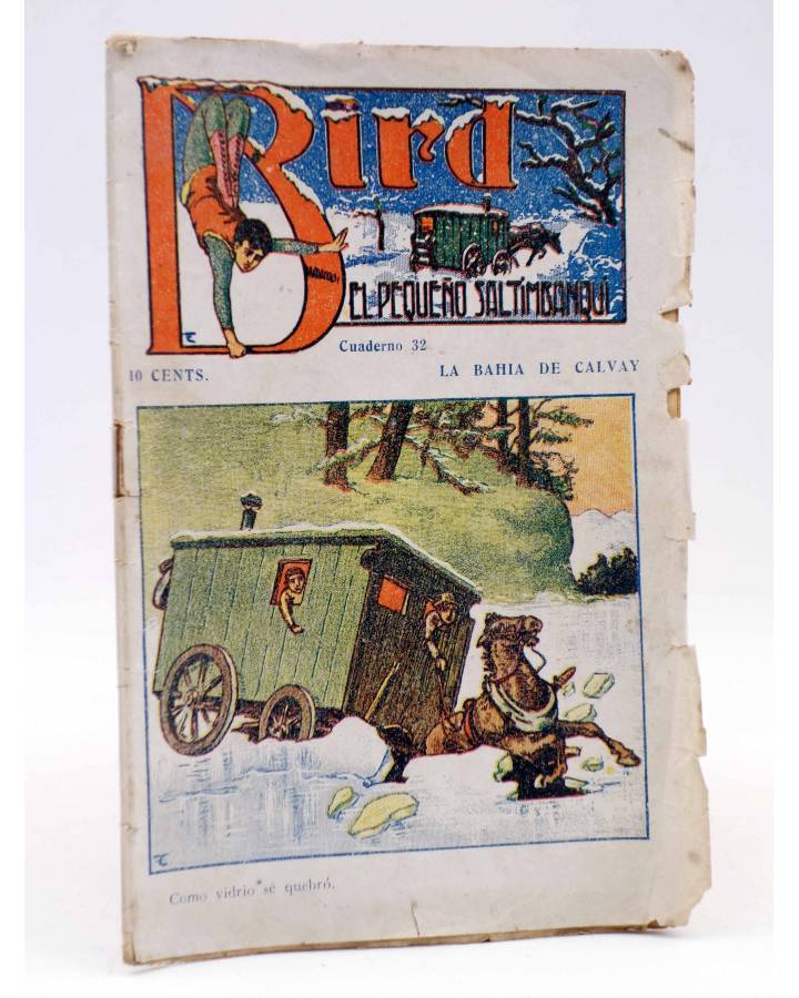 Cubierta de BIRD EL PEQUEÑO SALTIMBANQUI 32. La bahía de Calvay (Eleme) Librería Granada Circa 1920