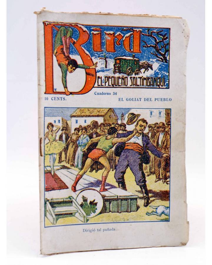 Cubierta de BIRD EL PEQUEÑO SALTIMBANQUI 34. El goliat del pueblo (Eleme) Librería Granada Circa 1920