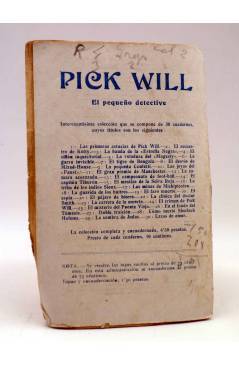 Contracubierta de BIRD EL PEQUEÑO SALTIMBANQUI 37. La sinfonía de los pájaros (Eleme) Librería Granada Circa 1920