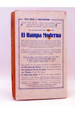 Contracubierta de LA NOVELA DE AVENTURAS 49. SIGUIENDO LAS HUELLAS DE GENGIS KAN (Hans Dominick) Iberia 1929