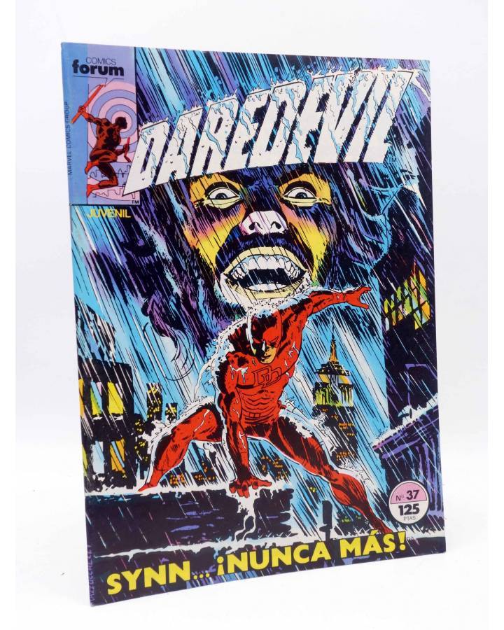 Cubierta de DAREDEVIL VOL. 1 37. SYNN… NUNCA MÁS (Dennis O'Neil / David Mazzucchelli) Forum 1986