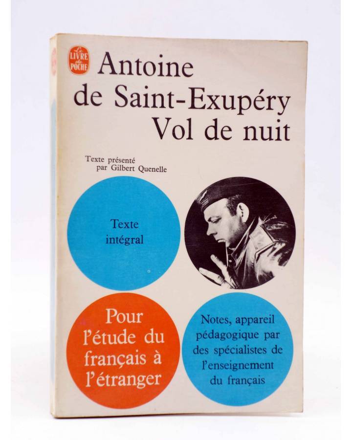 Cubierta de LE LIVRE DE POCHE. VOL DE NUIT (Antoie De Saint Exupéry) Gallimard Circa 1931