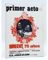 Cubierta de PRIMER ACTO. REVISTA DE TEATRO 156. BRECHT 75 AÑOS (Vvaa) Primer Acto 1973