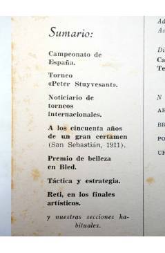 Muestra 1 de REVISTA EL AJEDREZ ESPAÑOL 67 / 12 - 1961. DIC. AJEDREZ EN EL PARQUE DEL RETIRO (Vvaa) FEDA 1961