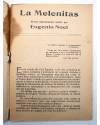 Muestra 2 de LA NOVELA CON REGALO AÑO II Nº 7. LA MELENITAS (Eugenio Noel) Valencia 1917