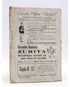 Contracubierta de LA NOVELA CON REGALO AÑO II Nº 10. INTERIOR (Joaquín Dicenta) Valencia 1917