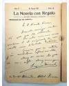 Muestra 1 de LA NOVELA CON REGALO AÑO II Nº 10. INTERIOR (Joaquín Dicenta) Valencia 1917