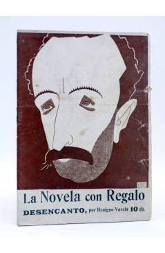 Cubierta de LA NOVELA CON REGALO AÑO II Nº 16. DESENCANTO (Benigno Varela) Valencia 1917