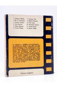 Contracubierta de CINEMA D'AUJOURD'HUI 11. JOSEPH LOSEY (Christian Ledieu) Seghers 1963