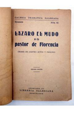 Muestra 1 de GALERÍA DRAMÁTICA SALESIANA 68. HOMBRES. LÁZARO EL MUDO. Librería Salesiana 1939