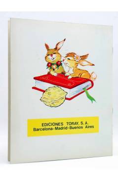 Contracubierta de CUENTOS Y LEYENDAS 7. LA GATA Y EL PRÍNCIPE (Esopo / Sotillos / María Pascual) Toray 1975