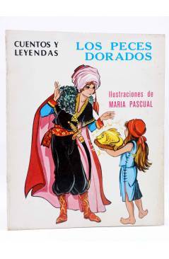 Cubierta de CUENTOS Y LEYENDAS 10. LOS PECES DORADOS (Sotillos / María Pascual) Toray 1975