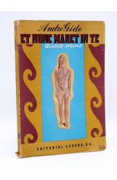Cubierta de ET NUNC MANET IN TE. DIARIO ÍNTIMO (André Gide) Losada 1953
