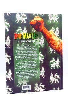 Contracubierta de BOB MARLEY. LA LEGENDE DU LION (Roland Monpierre) Vent des Savanes 2008