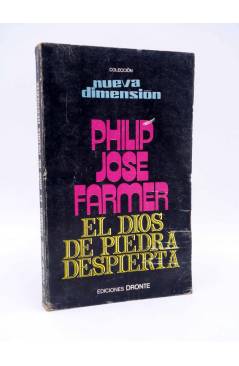 Cubierta de LIBROS NUEVA DIMENSIÓN 9. EL DIOS DE PIEDRA DESPIERTA (Philip Jose Farmer) Dronte Arg. 1977