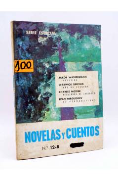 Cubierta de NOVELAS Y CUENTOS SERIE ESPECIAL 12B 12-B. REVISTA LITERARIA (Vvaa) Dédalo 1962