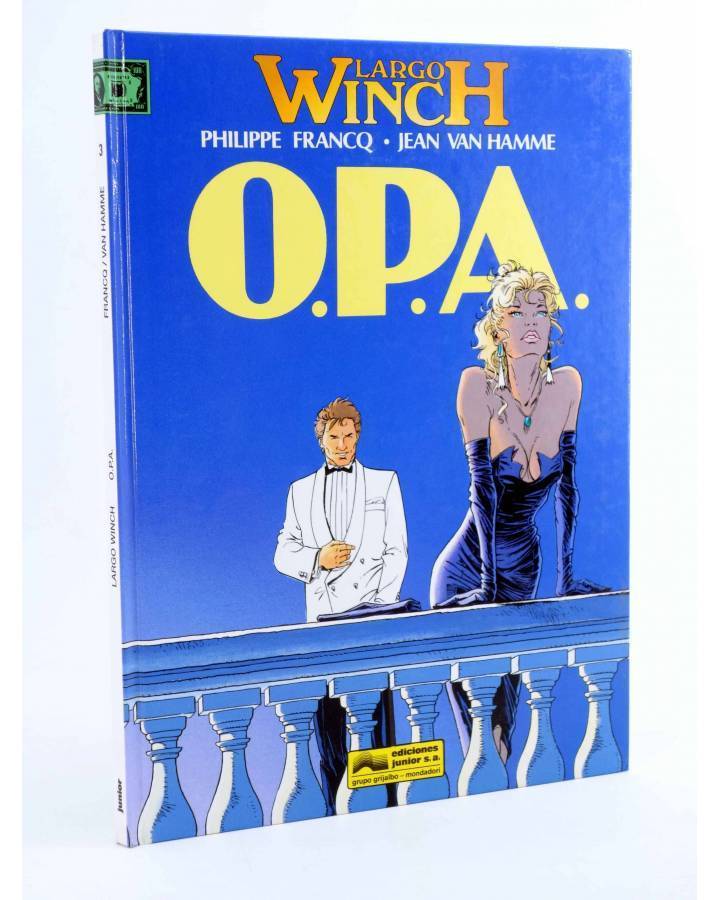 Cubierta de LARGO WINCH 3. O.P.A. OPA (Philippe Francq / Jean Van Hamme) Grijalbo 1993