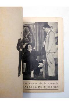 Muestra 2 de LA FARSA. REVISTA SEMANAL DE TEATROS 450. BATALLA DE RUFIANES (Bartolomé Soler) Madrid 1936