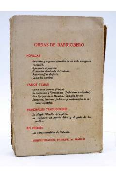Contracubierta de ENTRE LOS LOBOS. NOVELA DE COSTUMBRES ANARQUISTAS (André Lorulot) Juan Pueyo 1923