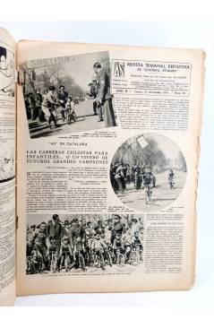 Muestra 1 de AS REVISTA SEMANAL DEPORTIVA Nº 78. 27 de noviembre de 1933. LES CORTS: MADRID - BARCELONA (Vvaa) Estampa 1