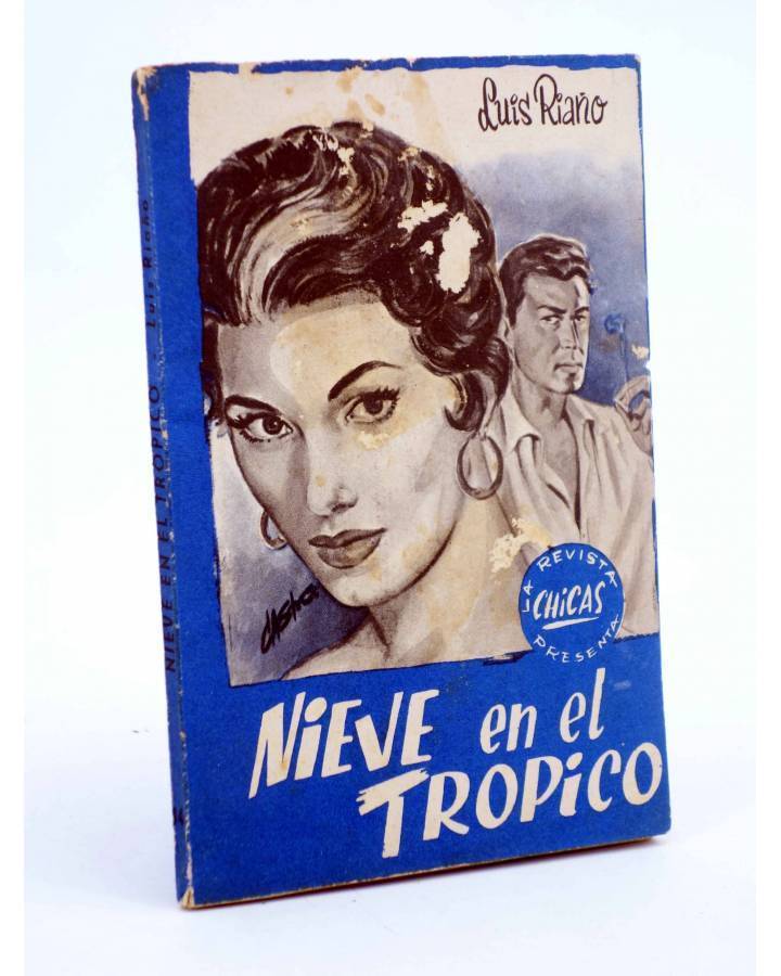 Cubierta de LA REVISTA CHICAS PRESENTA 14. NIEVE EN EL TRÓPICO (Luis Riaño) Chicas y Careta Circa 1930
