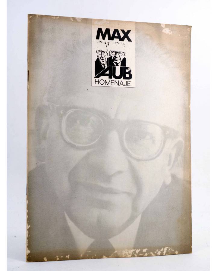 Cubierta de FOLLETO MAX AUB HOMENAJE MAYO JUNIO 1980. Ayto. de Valencia 1980