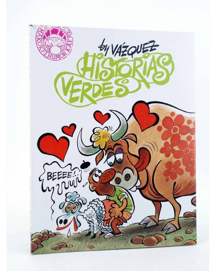 Cubierta de HISTORIAS VERDES (By Vázquez) Makoki 1990