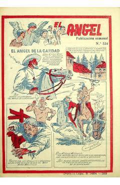 Contracubierta de EL ÁNGEL. PUBLICACIÓN SEMANAL Nº 534 (Vvaa) Barcelona 1959