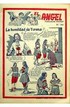 Contracubierta de EL ÁNGEL. PUBLICACIÓN SEMANAL Nº 541 (Vvaa) Barcelona 1959