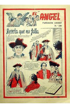 Contracubierta de EL ÁNGEL. PUBLICACIÓN SEMANAL Nº 546 (Vvaa) Barcelona 1959