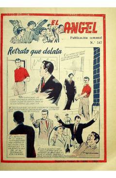 Contracubierta de EL ÁNGEL. PUBLICACIÓN SEMANAL Nº 547 (Vvaa) Barcelona 1959