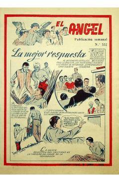 Contracubierta de EL ÁNGEL. PUBLICACIÓN SEMANAL Nº 552 (Vvaa) Barcelona 1959