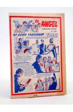 Cubierta de EL ÁNGEL. PUBLICACIÓN SEMANAL Nº 559 (Vvaa) Barcelona 1959