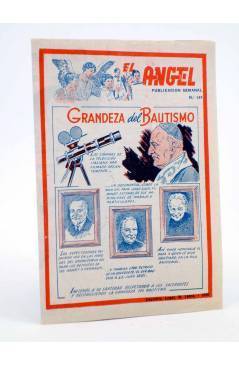Cubierta de EL ÁNGEL. PUBLICACIÓN SEMANAL Nº 589 (Vvaa) Barcelona 1959
