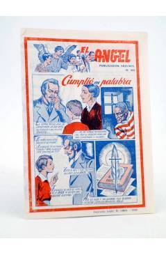 Cubierta de EL ÁNGEL. PUBLICACIÓN SEMANAL Nº 608 (Vvaa) Barcelona 1959
