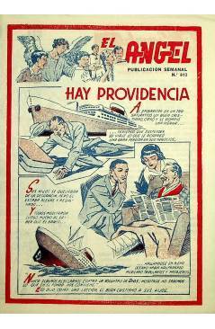 Contracubierta de EL ÁNGEL. PUBLICACIÓN SEMANAL Nº 612 (Vvaa) Barcelona 1959