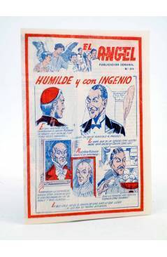 Cubierta de EL ÁNGEL. PUBLICACIÓN SEMANAL Nº 614 (Vvaa) Barcelona 1959