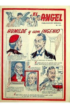 Contracubierta de EL ÁNGEL. PUBLICACIÓN SEMANAL Nº 614 (Vvaa) Barcelona 1959
