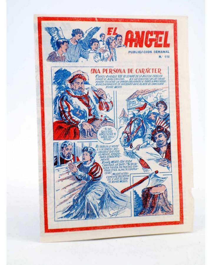 Cubierta de EL ÁNGEL. PUBLICACIÓN SEMANAL Nº 616 (Vvaa) Barcelona 1959