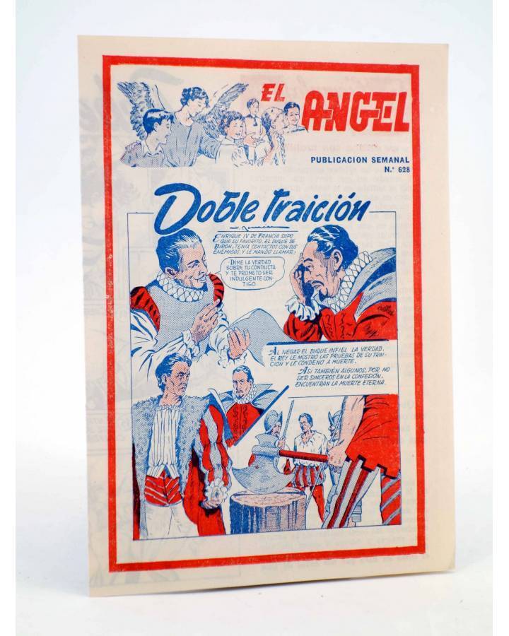 Cubierta de EL ÁNGEL. PUBLICACIÓN SEMANAL Nº 628 (Vvaa) Barcelona 1959