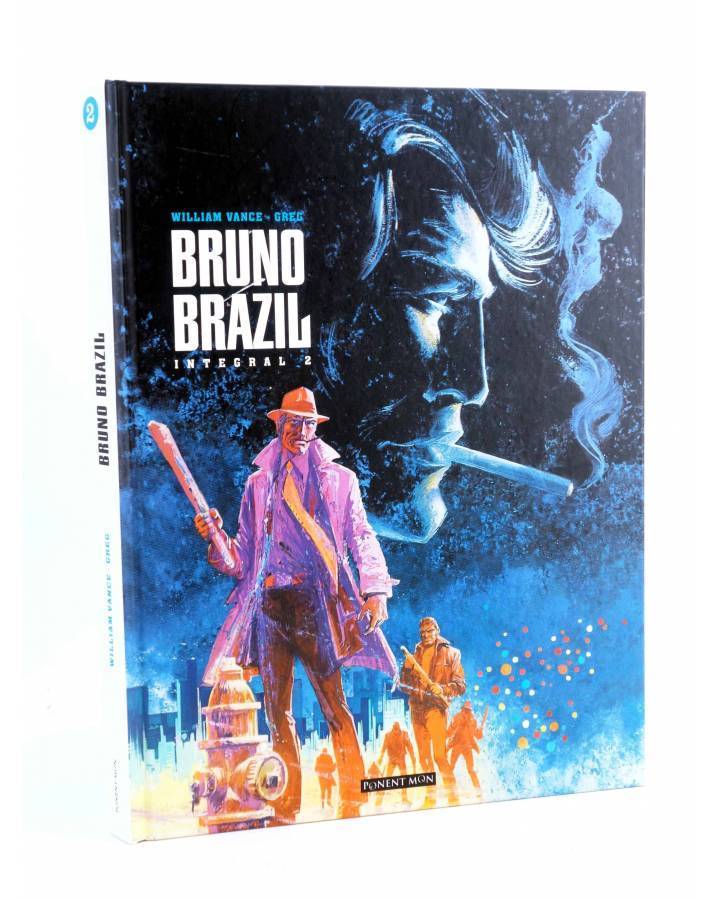 Cubierta de BRUNO BRAZIL INTEGRAL TOMO 2 (William Vance / Greg) Ponent Mon 2013