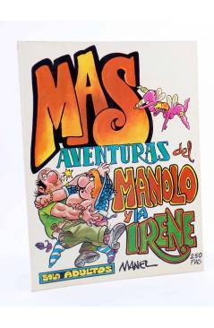 Cubierta de MÁS AVENTURAS DEL MANOLO Y LA IRENE. SÓLO PARA ADULTOS (Manel Ferrer) Manuel Ferrer 1982